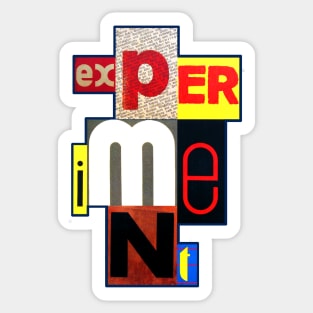 Experiment Sticker